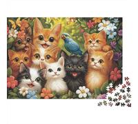 Adorable Animals Animals Fun Educational Game Suitable for All The Family High Difficulty But Not Boring 500pcs (52x38cm)