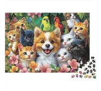 Adorable Animals AnimalsA Fun Family Game Suitable for Adults Teenagers And Children Super Difficult Unique Design 500pcs (52x38cm)