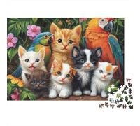 Adorable Animals AnimalsA Fun Family Game Suitable for Adults Teenagers And Children Super Difficult Unique Design 1000pcs (75x50cm)
