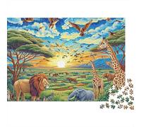Adorable Animals AnimalsA Fun Family Game Suitable for Adults Teenagers And Children Super Difficult Unique Design 500pcs (52x38cm)