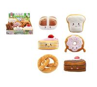 Adorable Assorted Designs Plush Bakery Foodies - 16 cm - Soft and Cuddly Design, for Kids & Food Lovers (1 Pc.)