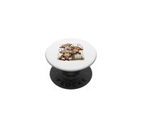 Adorable Baby Cows Floral Crown Bandana PopSockets Adhesive PopGrip