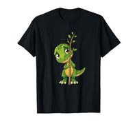 Adorable Baby Dinosaur with Tree for Kids T-Shirt