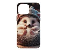 Adorable Baby Hedgehog Handle Carefully Hedgehogs As Pets Case for iPhone 16 Pro Max