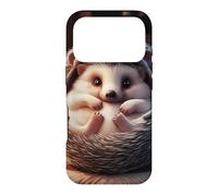 Adorable Baby Hedgehog Handle Carefully Hedgehogs As Pets Case for iPhone 17 Pro