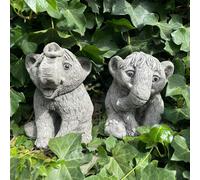 Adorable Baby Mammoths Duo Manny and Ellie Elephants