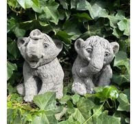 Adorable Baby Mammoths Duo Manny And Ellie Elephants