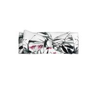 Adorable Bamboo Cherry Blossom Print Baby Bow Headband - Soft, Stretchy, and Skin-Friendly for Newborns and Toddlers