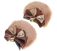 Adorable Bear Ears Hair Clips - Cute Kawaii Hairpin Accessories for Cosplay Parties and Festivals - Perfect for Kids and Adults
