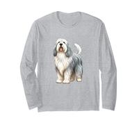 Adorable Bearded Collie Dog Enthusiast Long Sleeve T-Shirt