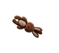 Adorable Brown Rabbits Velvety Hair Clip Duckbills Design for Securing Bangs and Enhancing Hairstyles for Women and Girls Bangs Clip