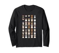 Adorable Bulldog and Frenchie Compilation Long Sleeve T-Shirt