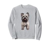 Adorable Cairn Terrier Illustration for Dog Lovers Sweatshirt