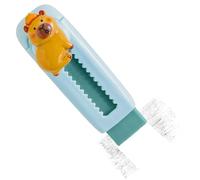 Adorable Capybara Pencil Eraser, Soft Rubber Push -Pull | Retractable Sliding Artistic Tool for Sketching and Coloring, Cute Stationery Gift for Ba