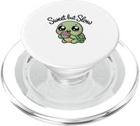 Adorable Cartoon Turtle: Sweet but Slow PopSockets PopGrip for MagSafe