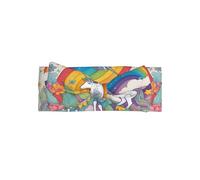 Adorable cartoon unicorns Print Baby Bow Headband â€“ Cute Delicate Hairband â€“ Soft Stretchy Princess Headbands