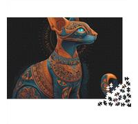 Adorable Cat Jigsaw Puzzle Extremely Difficult, Very Hard to Complete Suitable for Adults 300pcs (40x28cm)