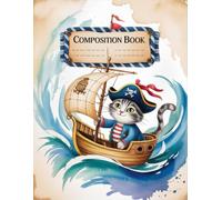 Adorable Cat Lover Composition Book: 120 Pages Notebook, with Watercolor Cover Design, ideal for Ideas, Journaling, Writers, Teachers, Girls, Summer ... ideal for Ideas, Journaling, Writers, Teac
