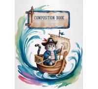Adorable Cat Lover Composition Book: 120 Pages Notebook, with Watercolor Cover Design, perfect for Creative Writing, School Notes, Writers, Teachers, ... perfect for Creative Writing, School Notes