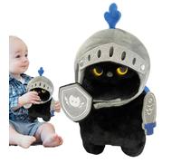 Adorable Cat Plush Doll - Fantasy Knight Stuffed Animal Toy | Super Soft With Costume For Children, Cat Lovers, Birthday Presents | Huggable Toy For Playtime, Decor & Comfort, Adorable & Leightweight