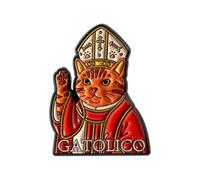 Adorable Catholic Alloy Pin for Daily Wear or Special Occasion Present Laple Pin