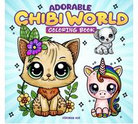 Adorable Chibi World Coloring Book