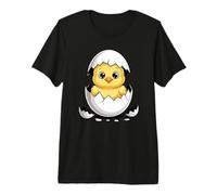Adorable Chick Cracked Egg Happy Easter Premium T-Shirt