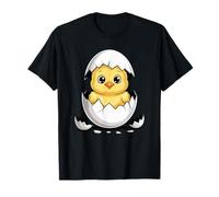 Adorable Chick Cracked Egg Happy Easter T-Shirt