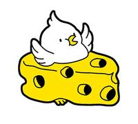 Adorable Chick Shaped Pin Animal Brooch Stylish Accessory For Women Lightweight Decorative Jewelry Accessories Fashionable Women's Pin