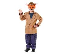 Adorable Child's Brown Fox Jacket Costume, Large Size (Pack of 1) - Perfect for Dress-Up, Fairytale & Stories, World Book Day, & Parties Halloween Halloween