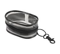 Adorable Clear Coin Wallet - Cute Small Change Purse Keychain | Transparent PVC Pouch for Earphones and, Compact Wallet for Christmas, Birthdays, and Special Occasions, Black, Refer to description