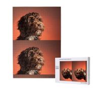 Adorable Cockapoo Dog,1000 Pieces Adults Puzzle Game Challenging Puzzles,Jigsaw Puzzles