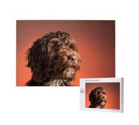 Adorable Cockapoo Dog,1000 Pieces Wooden Jigsaw Family Game Jigsaw Puzzles for Adults Teens Home Decor