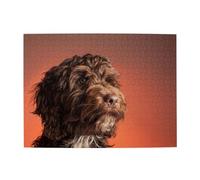 Adorable Cockapoo Dog,500 Pieces Puzzles for Adults-Wooden Jigsaw Puzzle for Adults Elderly