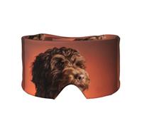 Adorable Cockapoo Dog, Full Eye Covers Light Blocking Eye Mask Sleep Eye and Ear Muffs