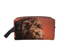 Adorable Cockapoo DogMakeup Trave Bag for Women,Cosmetic Large Capacity Organizer