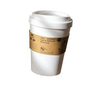 Adorable Coffee Mug Inspired Waste Bin with Shake Open Lid Perfect for Kitchen Living Area or Workplace Swing Lid Coffee Cup Bin