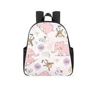 Adorable Cute Kids Monkey and Banana Backpacks 12.40x5.12x14.17inch Bookbags Multipurpose Casual Daypack Business Travel School,Office