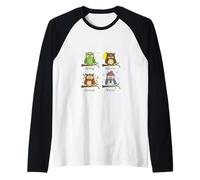 Adorable Cute Owl Great British Seasons and Weather Raglan Baseball Tee