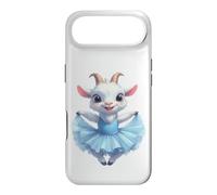 Adorable Dancing Goat Kid in Blue Ballet Tutu Case for iPhone Air