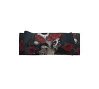 Adorable Day of the Dead Girl Print Baby Bow Headband â€“ Soft, Stretchy, and Skin-Friendly for Newborns and Toddlers