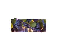 Adorable Desert Grapes Print Baby Bow Headband – Cute Delicate Hairband – Soft Stretchy Princess Headbands