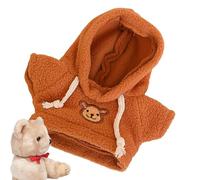 Adorable Doll Apparel, Capybara Stuffed Clothes, Cartoon Bear Sweater with Easy Wear Feature, Plush Animal Shirt for Cute Style, Puppet Accessory with Playful Design, Kids Girls Boys Outfit for Bears