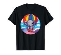 Adorable Elephant Balloon Soaring High T-Shirt