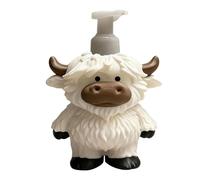 Adorable Farm Dispenser, Manual Lotion Pump Bottle, Hand Wash with Refillable Feature, Countertop Soap Container Accessory, Bathroom Decor with , Kitchen Lotion Pump for Shower and Laundry