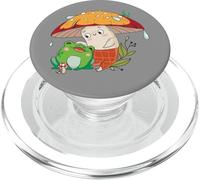 Adorable Forest Mushroom and Frog Companion for Nature Lover PopSockets PopGrip for MagSafe