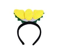 Adorable Fruit Vegetable Headband with Cartoon, Durian | Adorable Colorful Fruits Vegetables Soft Fabric Hair Ornament, Comfortable Cloth Hair Band for Teens Adults