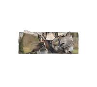 Adorable Funny Donkeys Print Baby Bow Headband – Soft, Stretchy, and Skin-Friendly for Newborns and Toddlers