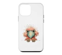 Adorable Galah Cockatoo Peeking Bird Design Case for iPhone 12 mini
