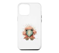 Adorable Galah Cockatoo Peeking Bird Design Case for iPhone 12 Pro Max